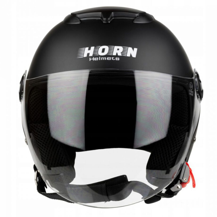 Kask HORN JET H617 CZARNY MAT Horn Helmets Bezpieczne kaski