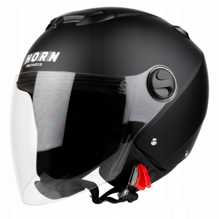 Kask HORN JET H617 CZARNY MAT Horn Helmets Bezpieczne kaski