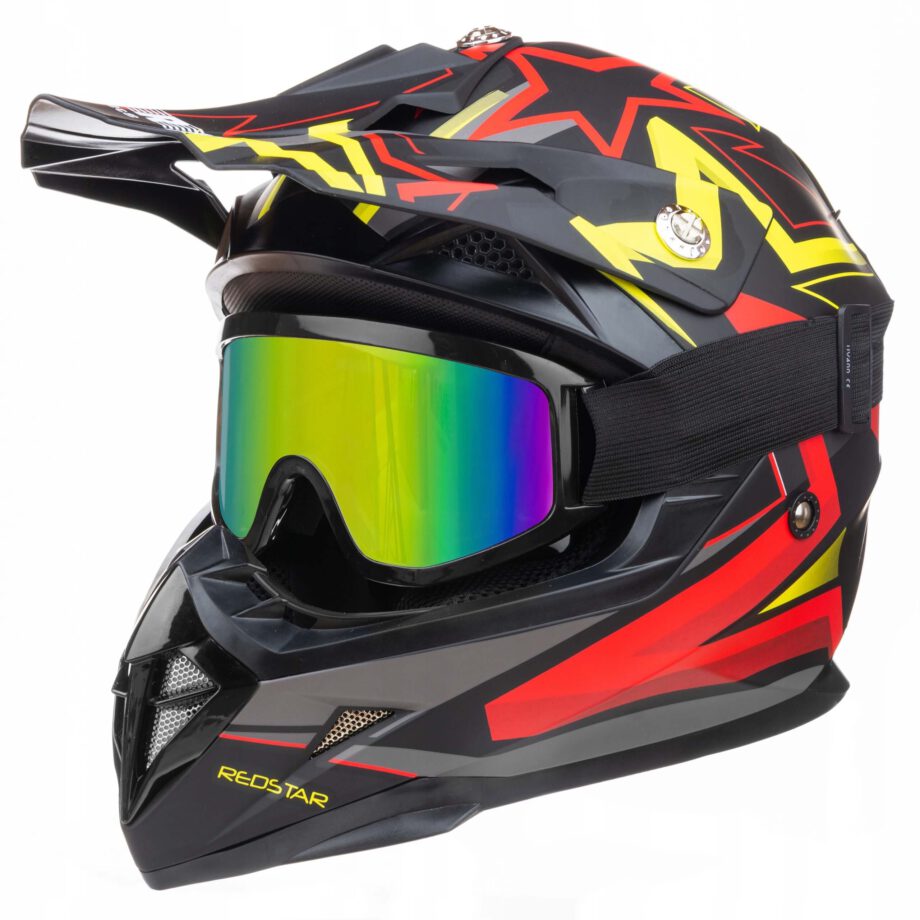 Kask HORN Enduro QUAD + Gogle GRATIS! Horn Helmets Bezpieczne kaski
